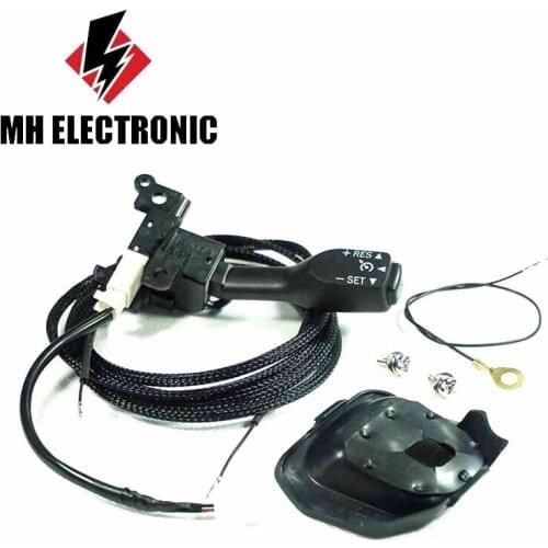 MH ELECTRONIC 84632-34017 45186-0G030-C0 Set Cruise Control Switch Cruiser With Switch & Cover & Wires Screws for Toyota Land