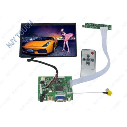 Free shipping HDMI VGA 2AV Remote Controller Board Plus 7" N070ICG-LD1 1280X800 IPS LCD Screen