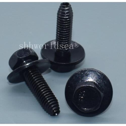 Shhworldsea Free Shipping 100PCS Hexagon self-drilling screw car metal fasteners auto metal clip automotive metal fastners