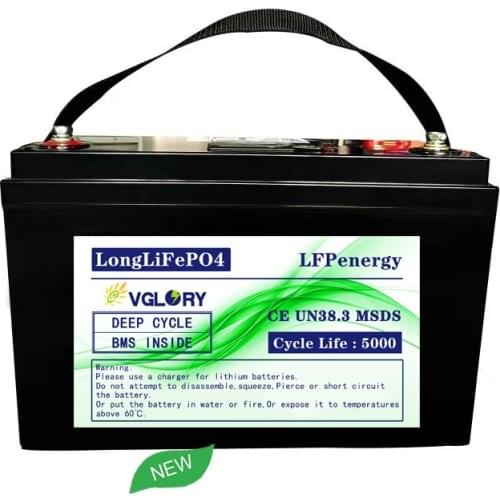 Solar Supercapacitor Battery 24v 48v 5000 Times Deep Cycle Top Selling Lifepo4 12v 100ah 150ah 200ah