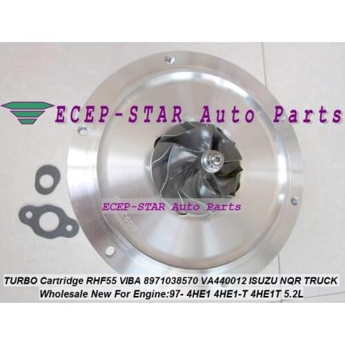 TURBO Cartridge CHRA Core RHF55 VIBA 8971038570 8971038571 VA440012 Turbocharger For ISUZU NQR TRUCK 97- 4HE1 4HE1-T 4HE1T 5.2L