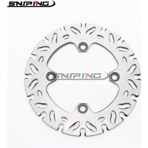 Rear Brake Disc Rotor For KAWAZAKI ZX6R VR4138 ZX6R ZX-6RR ER-6F ER-6N KLE650 Z750 ZX9R ZX10R Z1000 Stainless Steel Brake Disc