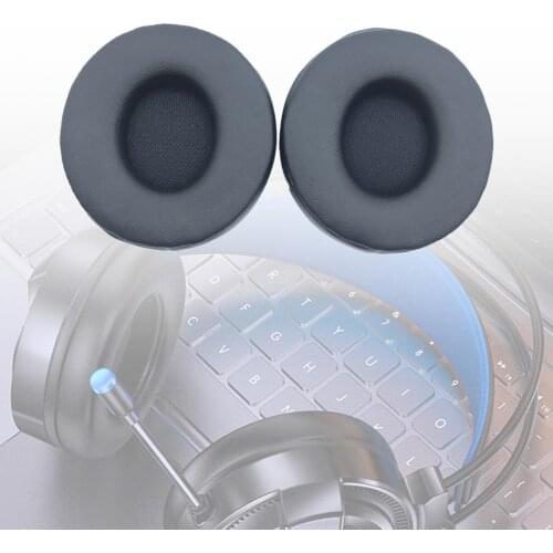 1 Pair Headset Ear Pads Breathable Comfortable Soft Replacement Headphone Ear Cushions For Solo Pro
