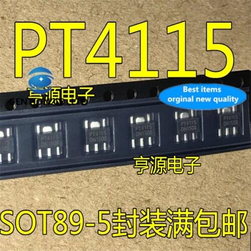 100Pcs PT4115 PT4115-89E SOT89 in stock 100% new and original