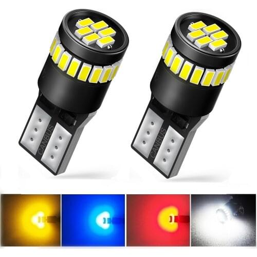 2x LED Canbus T10 W5W Car LED Light Bulb For VW Scirocco Passat B6 B7 Jetta Golf 5 6 7 MK5 CC Tiguan Polo Auto Interior Lamp