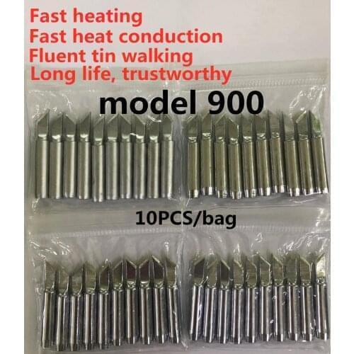 50pcs 900 for good quality Universal package for 936 welding platform of 900 tip soldering iron head