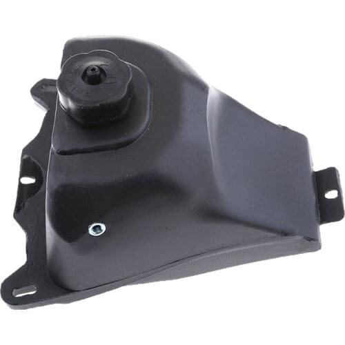 Motorcycle Petrol Gas Fuel Tank For Chinese 47cc 49cc 2 Stroke Apollo KXD Mini Dirt Bike Kids Black Plastic