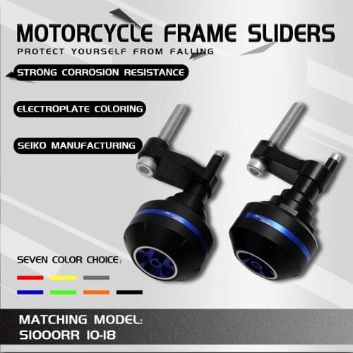 CNC Crash Pad Frame Slider Protection Guard For S100RR S1000 S 1000 RR 2010 2011 2012 2013 2014 2015 2016 10 11 12 13 14 15 16