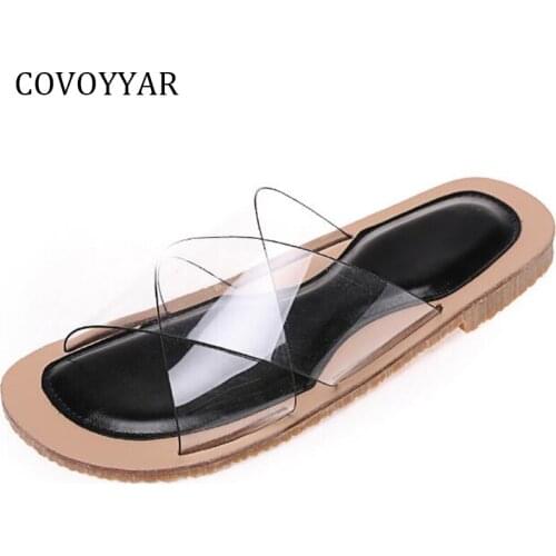 Женские туфли с открытым носом COVOYYAR China At AliExpress