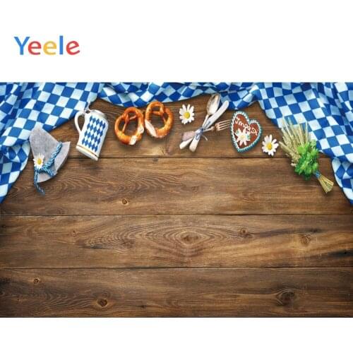 Yeele Oktoberfest Family Friend Foods Carnival Beer Photography Backdrop Personalized Photographic Backgrounds For Photo Studio
