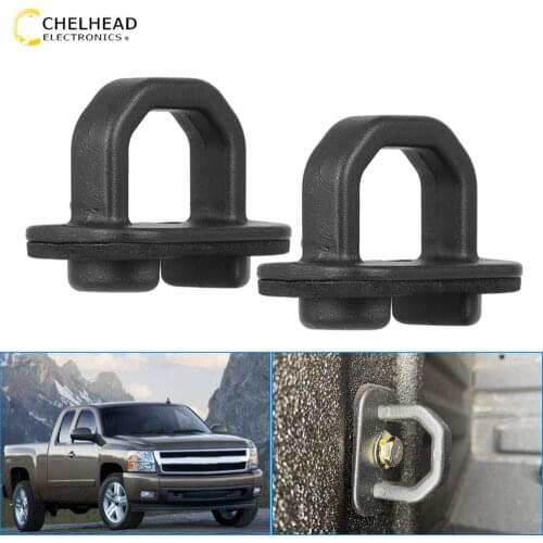 Bed Side Wall Anchors Car Tie Down Parts for Canyon Colorado 2015-2018 for Chevrolet Silverado GMC Sierra 2007-2018
