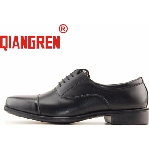 Мужские кожаные туфли Qiangren China At AliExpress