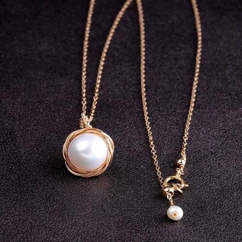SA SILVERAGE Pearl Necklaces For Women