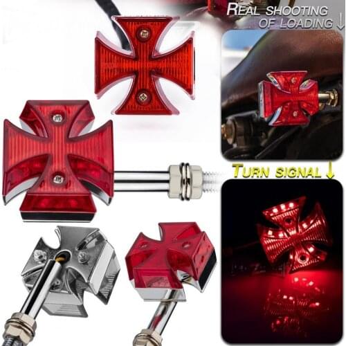 Universal High Brightness Motorcycle Motorbike Dirt Bike LED Tail Light Rear Brake Lamp