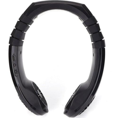 USB Portable Fan Air cooler Hands-free Neck Fan Hanging Mini Portable Sports Fans Air Conditioner With Recharge Battery Home