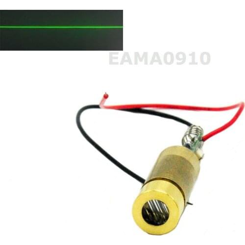 High Quality INDUSTRIAL/LAB 532nm 50mW Line Green Laser Module Reticle/Locator