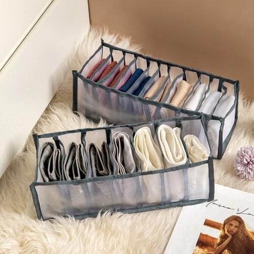 1pcs Underwear Bra Socks Panty Storage Boxes Wardrobe Closet Divider Dormitory Save Space Cabinet Organizers Home Organization