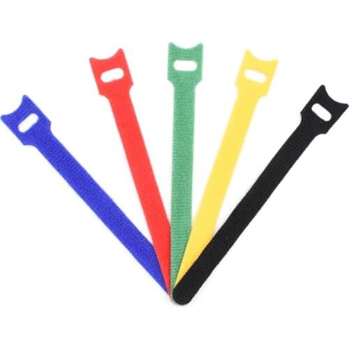 120PCS Hook and Loop Fastening Cable Tie, Data Cable Self-Adhesive Cable Management Tape, Magic Cable Tie