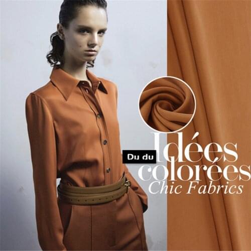 50CM 100% Cotton Autumn Winter Cloth Innovative Sand Wash Cotton Twill Clothing Fabric Designer Fabric DIY