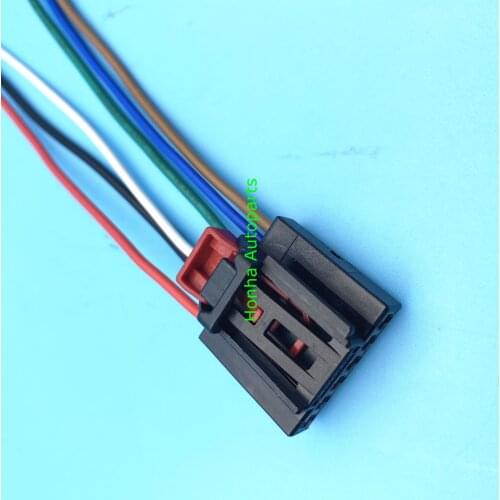 6 Pin Female Rear Lamp Plug Taillight Connector Wire Harnes For VW Audi 1S0 972 706 1S0972706