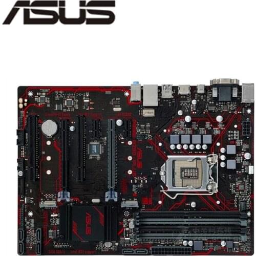 For Asus PRIME B250-PLUS Original Used Desktop Intel B250 B250M DDR4 Motherboard LGA 1151 i7/i5/i3 USB3.0 SATA3