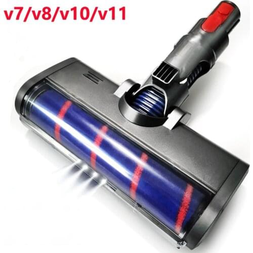 Electric Mop Spare Parts For Dyson Vacuum Cleaner V7 V8 V10 V11 Fluffy Soft Roller Brush Head Electric Mop Head Accessories