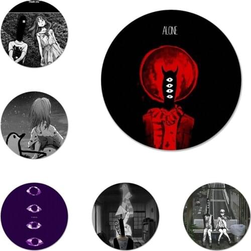 Goodnight Punpun Kitchen Home Decor Refrigerator Magnetic Stickers Opener Beer Coke 58mm