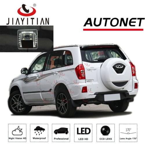 JIAYITIAN Rear View Camera For Chery Tiggo3 tiggo 3X 2014 2015 2016 2017 CCD Night Vision Reverse Camera original reserved hole