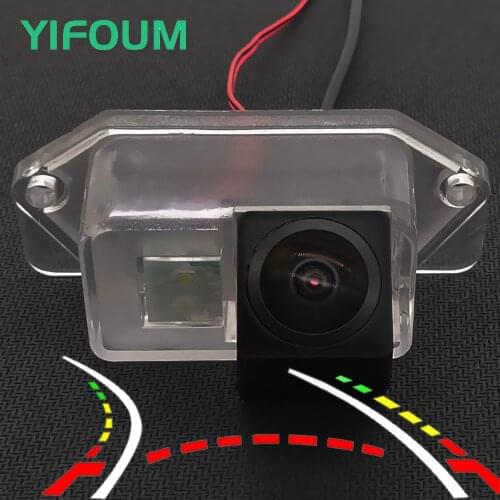Fisheye Dynamic Trajectory Wireless Car Rear View Camera For Mitsubishi Eclipse Lancer 8 9 10 EX EVO Mirage Pajero GTO Outlander