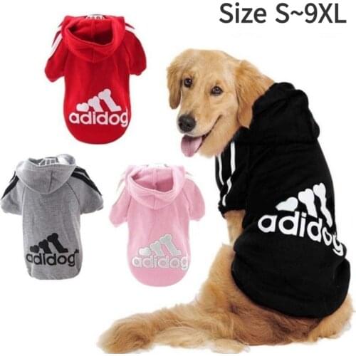 Dog Clothes Hoodies dog clothing Sweatshirt Pet Casual Hooded pug Coat Autumn Large Dogs Coat Jacket For Costume dog fashion