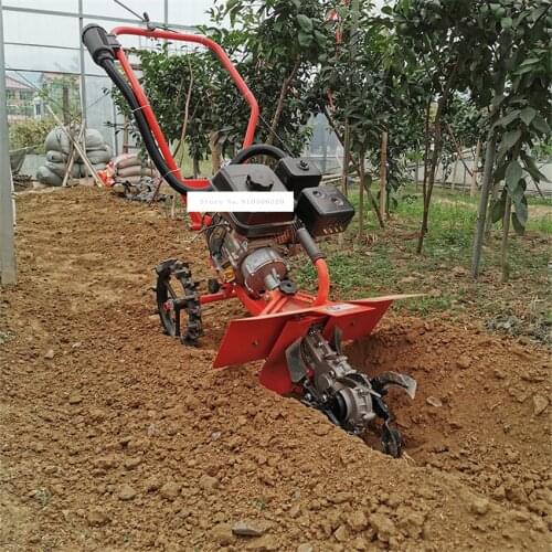 Mcal-kgj-805 Four-stroke Gasoline Ditching Machine Multifunctional Rotary Cultivator Agricultural Weeding Mini Tiller 4KW 212CC