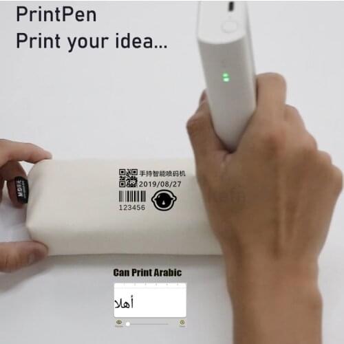 Evebot Portable Printpen Mini Printer Inkjet Pen Portables Handheld Printers Small Color DIY Printing for Android/IOS