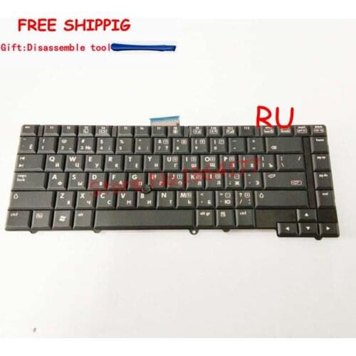 NEW Russian RU Laptop Keyboard For HP EliteBook 6930 6930P RU keyboard 90.4V907.S0R 20125100007