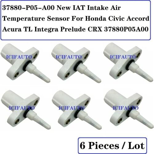37880-P05-A00 New IAT Intake Air Temperature Sensor For Honda Civic Accord Acura TL Integra Prelude CRX OE# 37880P05A00