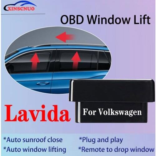 OBD Auto Car Window Closer For Volkswagen VW Lavida 2013-2018 Vehicle Glass Door Sunroof Opening Closing Module System