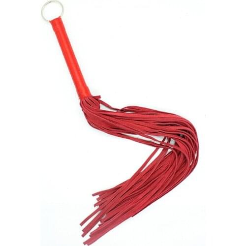 2020 Sex Toys Bondage Whip Leather Sex Whip Flirt Adult Games Erotic Whip Sex Toys For Women Fetish Whip For Couples