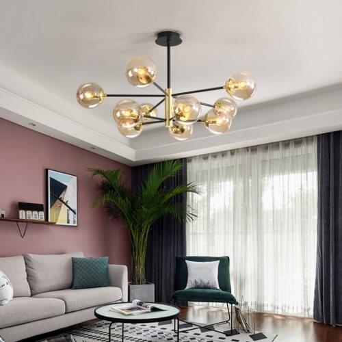 Modern Nordic Light E27 Chandeliers Home Decoration Accessories for Living Room Bedroom Hanging Lamps Light Fixture Kitchen