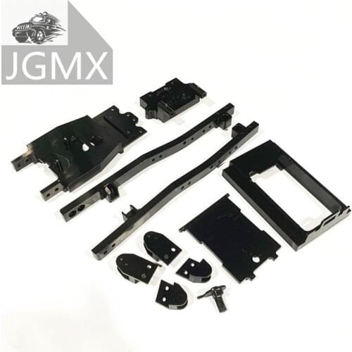 WPL D-12 D12 D16 RC car spare parts full metal chassis CNC frame beam