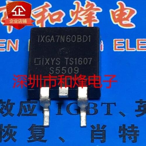 100% New&original IXGA7N60BD1 TO-263 600V 14A