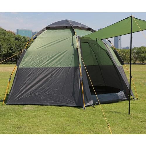 5-8Person Camping Tents Quick Automatic Opening Big Space Double Layer Waterproof Outdoor For Traveling Hiking Family Party Tent