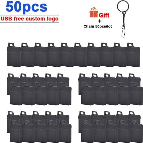 50pcs/lot Mini metal USB flash drive 4GB 8GB 16GB 32GB 64GB Personalise Pen Drive USB Memory Stick U disk gift Free Custom logo