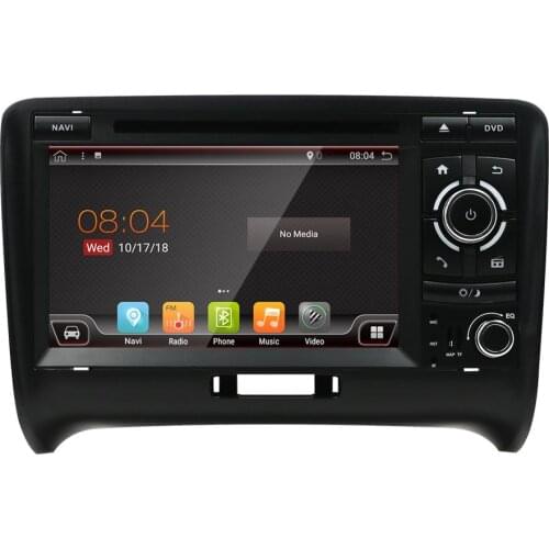 8 Core 7" PX6 Android 9.0 Car Multimedia Player For Audi TT with DVD Car Radio 4+64GB Car Audio Stereo 2 Din Canbus