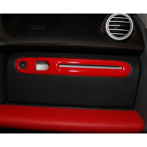 Car Storage Box Panel Handle Decorative Shell Sticker for Mercedes Smart Fortwo 451 Interior Modification Accessories
