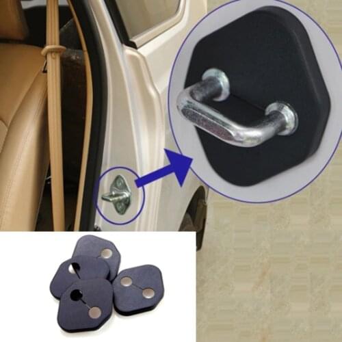 Car anti rust water proof Door lock key keys buckle cover decoration 4pcs For Nissan X-trail xtrail T32/Rogue 2014 2015 2016