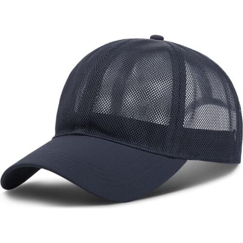Unisex Full Mesh Baseball Quick Dry Cooling Sunscreen Sports Snapback Hat