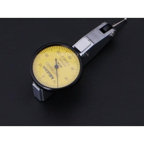 DHL 50PCS Level Dial Test Indicator Gauge Scale Precision Metric Dovetail Rails 0-0.8mm
