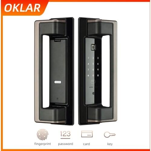 OKLAR Smart Door Lock Digital Eletronic Lock Smart Home Security Biometric Fingerprint Password IC Card C620