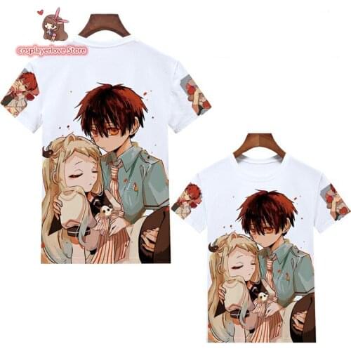 Toilet-bound Jibaku Shounen Hanako-kun Yashiro Nene Minamoto Kou Anime around short-sleeved T-shirt
