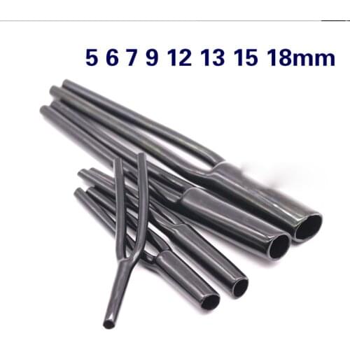 HiFi 10pcs Speaker Audio Cable accessories PVC Wire Tube Pant Boot 1 to 2 Y splitter 5mm 6mm 7mm 9mm 13mm 15.5mm Diameter