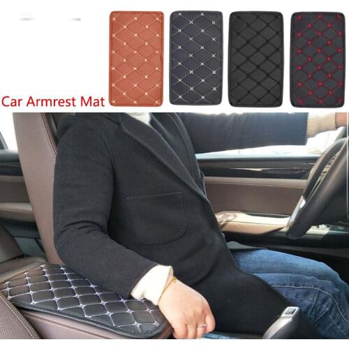 Car Armrest Mat Center Console Arm Rest For Lexus Buick Mercedes Benz W205 W203 W212 W124 W204 AMG Volvo XC90 S60 V40 S80 XC60